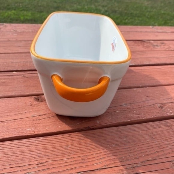 Disney Stitch Halloween Baking Pan Loaf Bread NEW Ceramic Pumpkin Witch - Picture 3 of 6